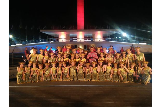 Resmikan Lapangan Banteng, Anies Sebut Ini Simbol Perjuangan