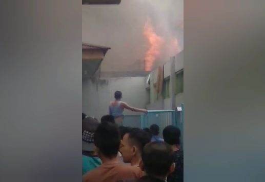Lapas Biaro Bukittinggi Terbakar