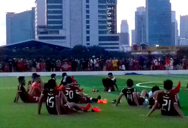 Persija Gelar Latihan Perdana Tanpa Pelatih Kepala
