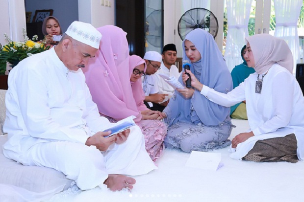 Jelang Nikah, Laudya Cynthia Bella Menangis
