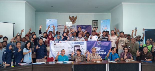XL Axiata Pamer Kemampuan Aplikasi Laut Nusantara di Jawa Timur