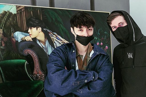 Lay EXO dan Alan Walker Duet di Festival Musik Lollapalooza