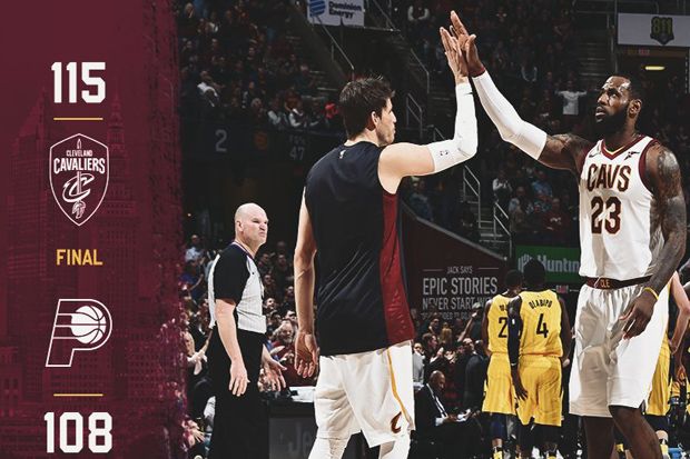 Cetak Triple-Double ke-63, King James Dekati Catatan Nowitzki