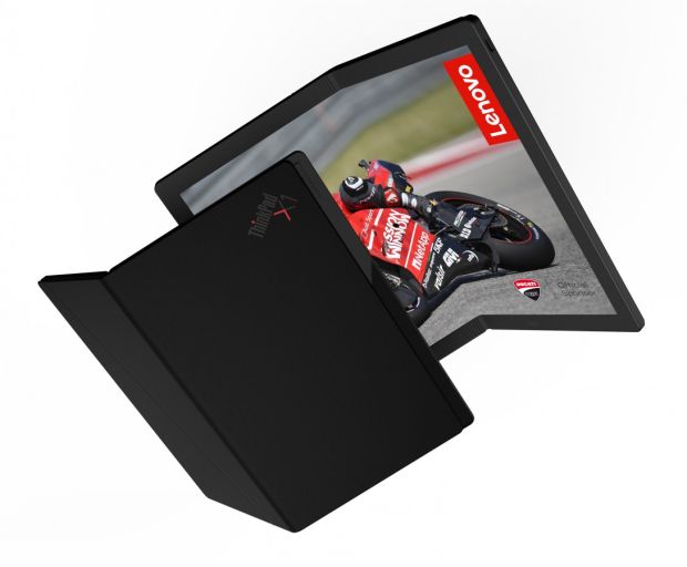 Lenovo Kenalkan Notebook Layar Lipat Pertama di Dunia