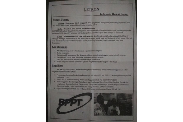 Jual Alat Penghemat Listrik, PLN: Itu Bohong, Lapor dan Tangkap