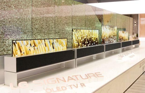 Siap Kejutkan Dunia, LG Bawa TV OLED Rollable Pertama di Dunia