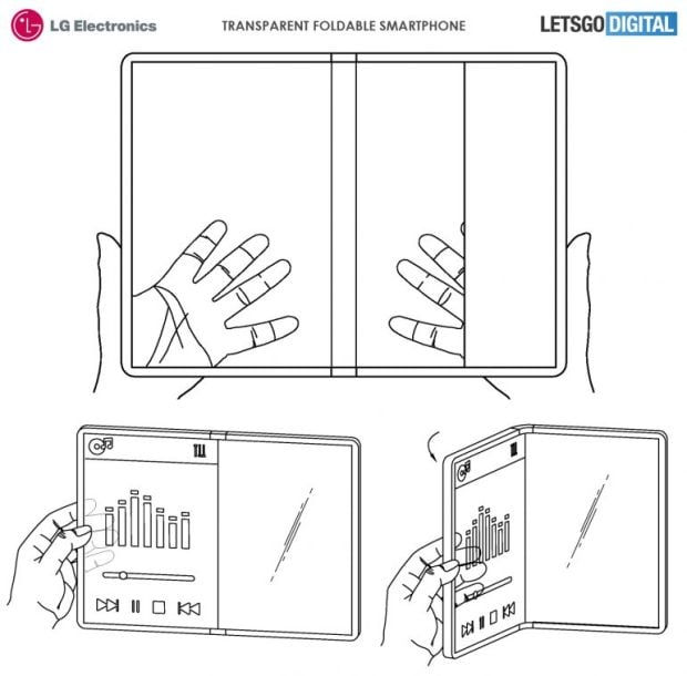 Tak Cukup Layar Lipat, LG Bangun Handphone Display Transparan