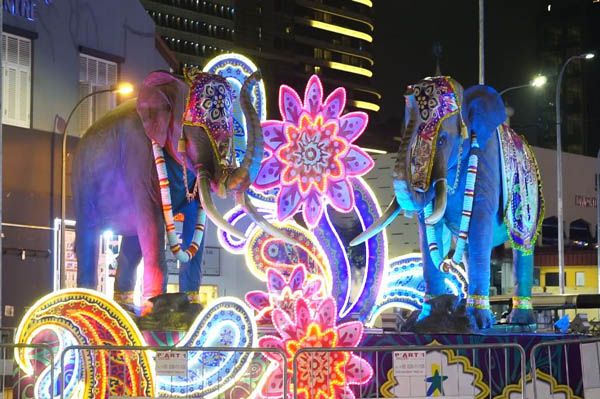 Menikmati Pesona Keindahan Cahaya Festival Deepavali di Singapura