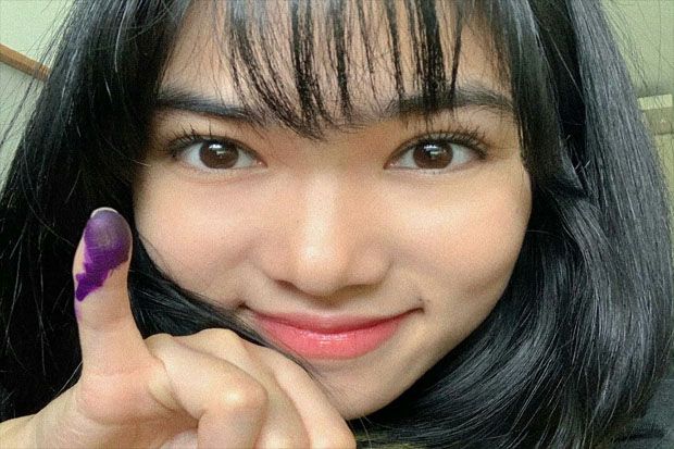 Nicolas Saputra Unggah Selfie Pertama, Ini Gaya Artis Nyoblos