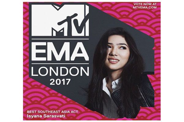 Masuk Nominasi EMA 2017, Isyana Sarasvati Minta Dukungan