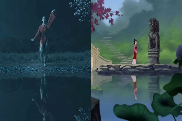 16 Persamaan Film Mulan Versi Live Action dengan Animasi Disney