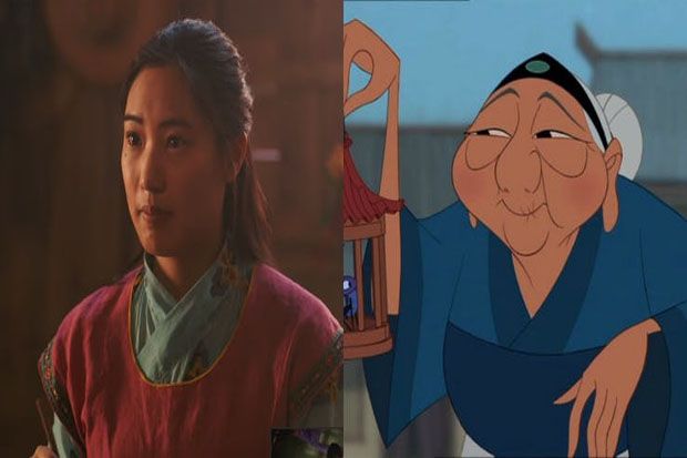 16 Persamaan Film Mulan Versi Live Action dengan Animasi Disney