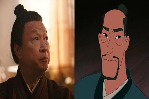 16 Persamaan Film Mulan Versi Live Action dengan Animasi Disney