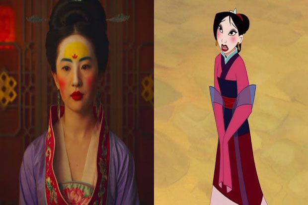 16 Persamaan Film Mulan Versi Live Action dengan Animasi Disney