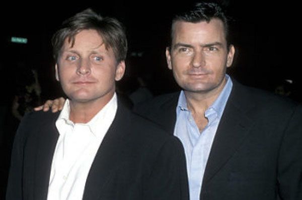 Emilio Estevez dan Charlie Sheen