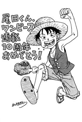 Begini Kalau Penulis One Piece Menggambar Goku dari Dragon Ball