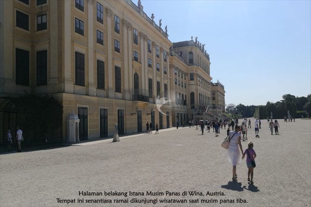 Menikmati Megahnya Istana Dinasti Habsburg di Austria