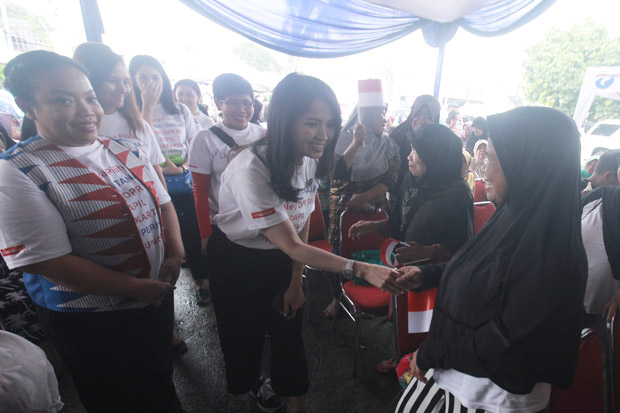 Kampanye Akbar, Liliana Disambut Antusias Ribuan Warga di Jagakarsa