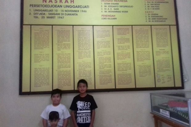 Suasana di dalam Gedung Perundingan Linggarjati. Foto: Istimewa