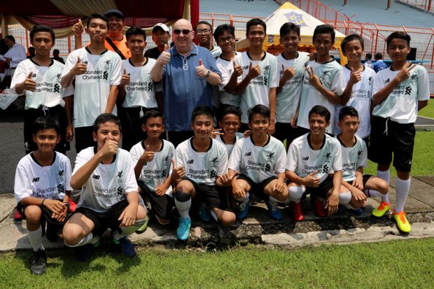 Pejabat Liverpool Kagumi Bibit Sepak Bola Anak Surabaya