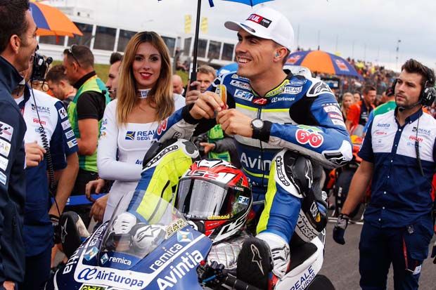 Loris Baz di grid start lomba MotoGP Jerman 2017 sirkuit Sachsenring. (Foto-Avintia Racing Ducati)