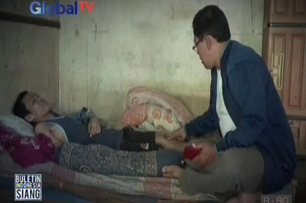 Miris, Satu Keluarga Miskin di Sragen Derita Lumpuh Layu