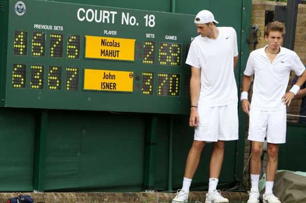 John Isner Catat Rekor (Lagi) Pertandingan Terlama di Wimbledon