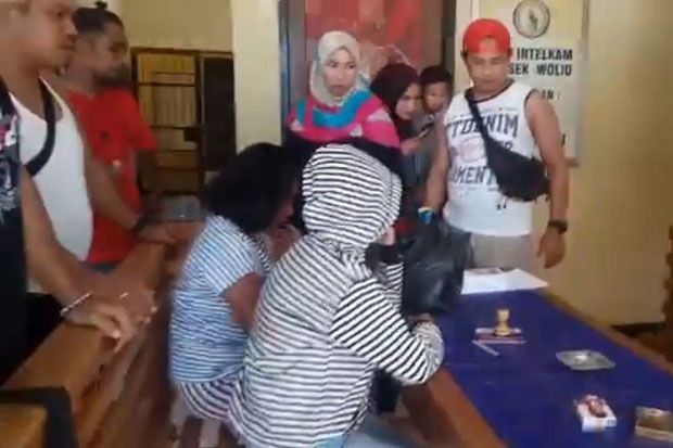 PRT Gasak Barang Milik Majikan Terekam CCTV