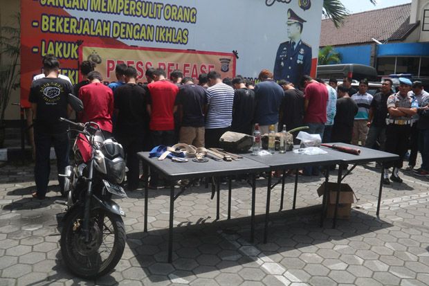 Terlibat Aksi Kriminal, 28 Pelajar Diamankan