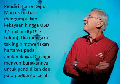 10 Konglomerat yang Tidak Wariskan Harta untuk Anaknya