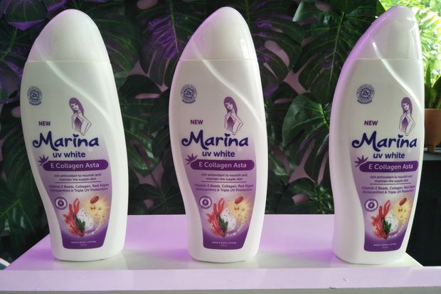 Peduli Kesehatan Kulit Perempuan, Marina Perkenalkan Body Lotion Baru