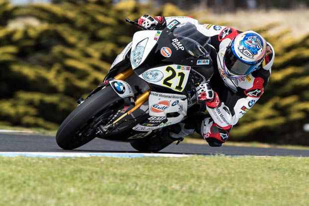 Markus Reiterberger (Althea BMW Racing Team) di tes pramusim WSBK 2017 Sirkuit Phillip Island Australia. (Foto-BMW AG)