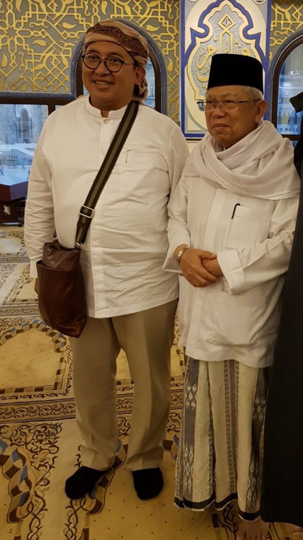Menyejukkan, Dua Kubu di Pilpres 2019 Santai Bareng di Mina