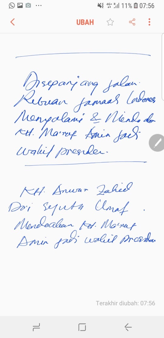 Menyejukkan, Dua Kubu di Pilpres 2019 Santai Bareng di Mina