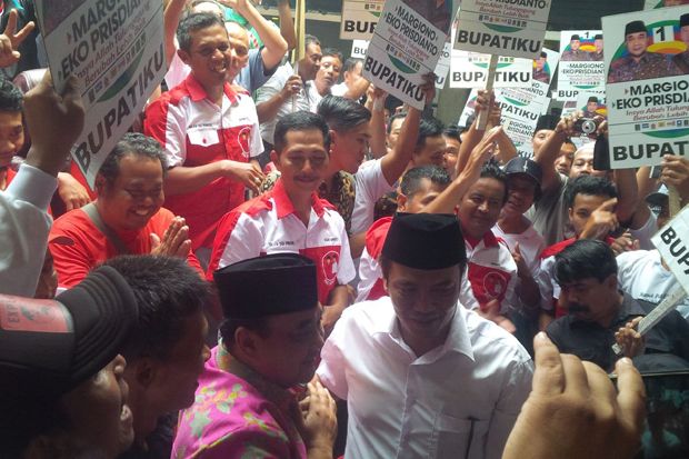Saling Sindir Warnai Pengundian Nomor Urut Peserta Pilkada Tulungagung