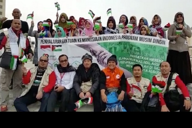 Melly Goeslaw Berhasil Beri Sumbangan ke Pengungsi Palestina