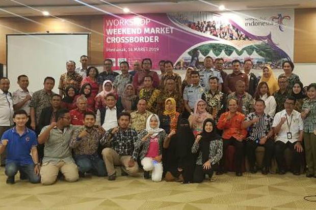 Misi Mulia Kemenpar di Weekend Market Crossborder untuk Masyarakat Perbatasan