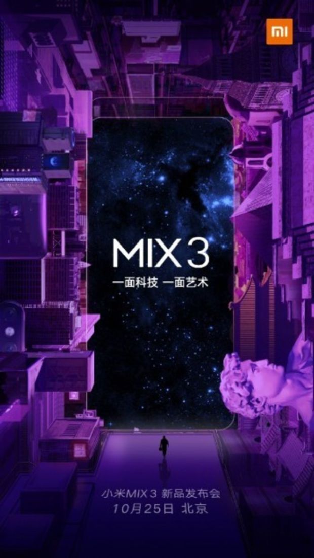 Pekan Depan, Xiaomi Datangkan Mi Mix 3 dengan Layar Geser?