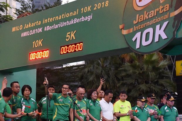 MILO Jakarta International 10K 2018 Berlangsung Meriah