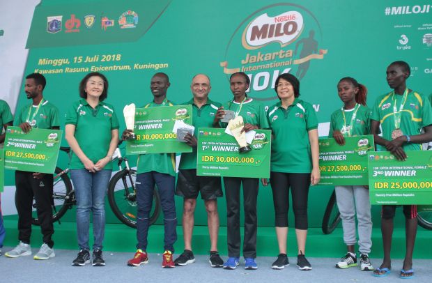 MILO Jakarta International 10K 2018 Berlangsung Meriah