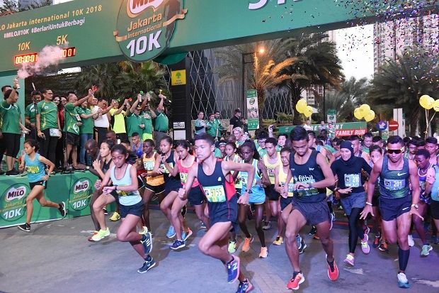 MILO Jakarta International 10K 2018 Berlangsung Meriah