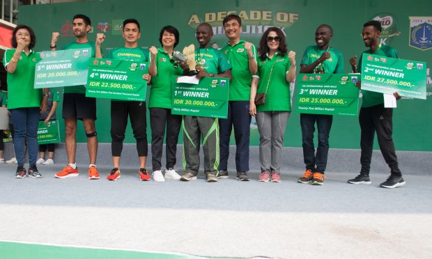 Novita dan Joseph Mwangi Ngare Tercepat di MILO Jakarta International 10K 2019
