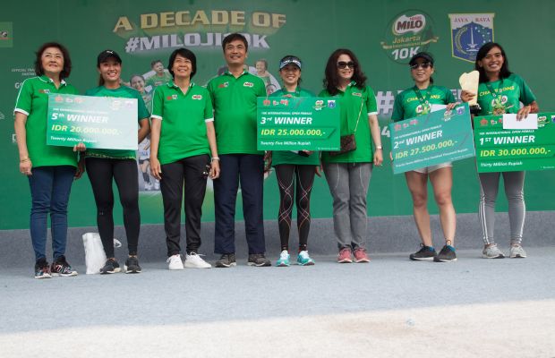 Novita dan Joseph Mwangi Ngare Tercepat di MILO Jakarta International 10K 2019