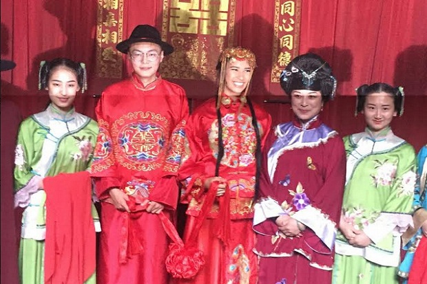 Saksikan Pertunjukan di China, Achintya Nilsen Terpilih Jadi Pengantin