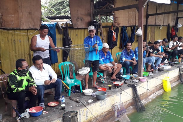 Bangun Sinergisitas, Pegawai MNC Grup Gelar Mancing Bareng di Tangerang