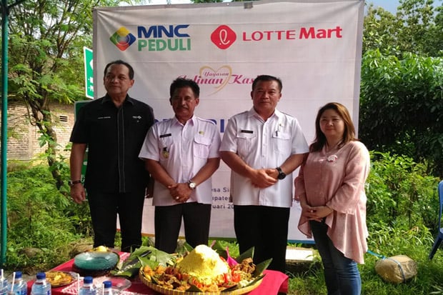 MNC Peduli-Lotte Mart Hadir, Warga Kalibubak Kini Nikmati Air Bersih