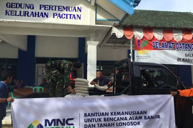 MNC Peduli Ringankan Beban Korban Banjir dan Longsor Pacitan