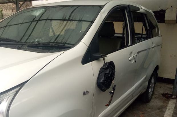 Begini Kondisi Avanza yang Diberondong Tembakan di Senayan