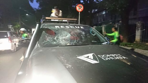 3 Petugas Dompet Dhuafa jadi Korban Kekerasan Kerusuhan di Tanah Abang