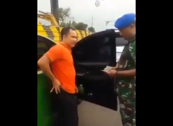 Gunakan Pelat Pusat Polisi Militer, Pengendara Mobil Ditangkap PM